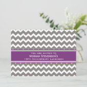 Déjeuner d'anniversaire de l'employé Invitation Gr (Debout devant)