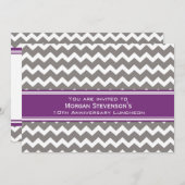 Déjeuner d'anniversaire de l'employé Invitation Gr (Devant / Derrière)