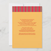 Déjeuner de coeur Invitation à un événement de col (Dos)