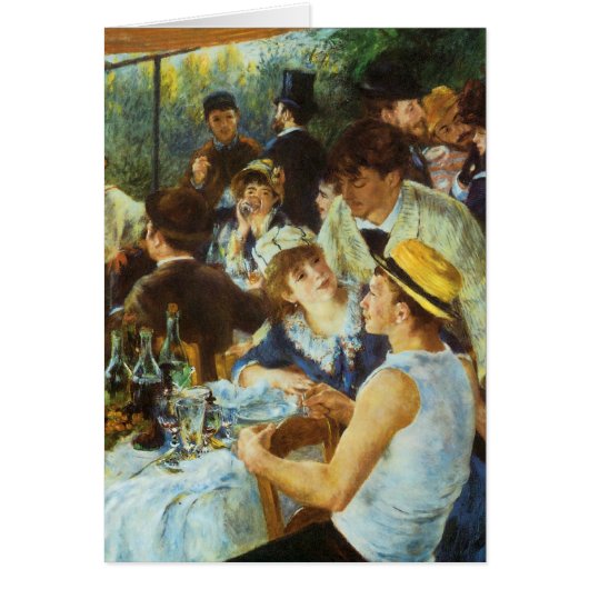Déjeuner de la fête nautique par Pierre Renoir (Devant)