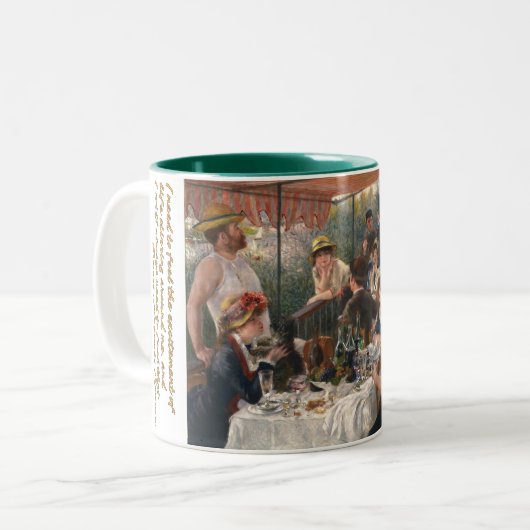Déjeuner du Boating Party 11oz Mug (Devant gauche)