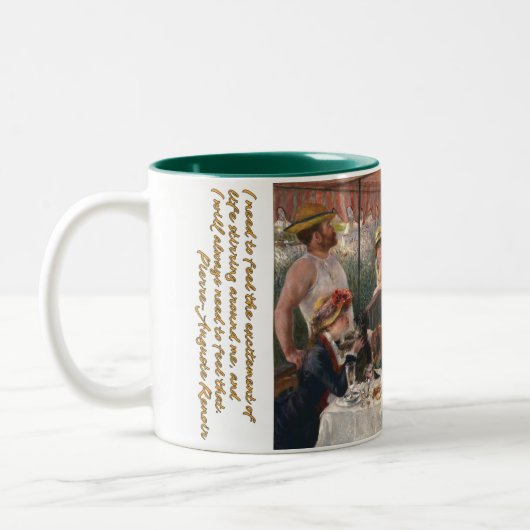 Déjeuner du Boating Party 11oz Mug (Gauche)