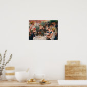 Déjeuner du Poster vintage de la fête nautique (Cuisine)