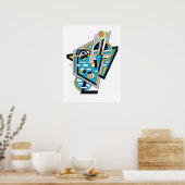 Déjeuner liquide | Conception abstraite Cyber Déco (Cuisine)