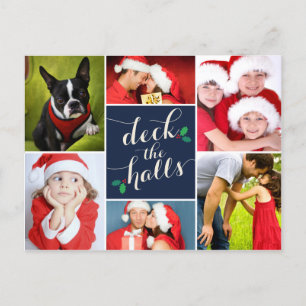 DEK DE HALLEN   Feestdagen briefkaart