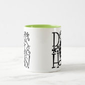 Dek de Mok van de Halls Two Tone Coffee (Center)