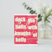 Dek de zalen briefkaart (Staand voorkant)