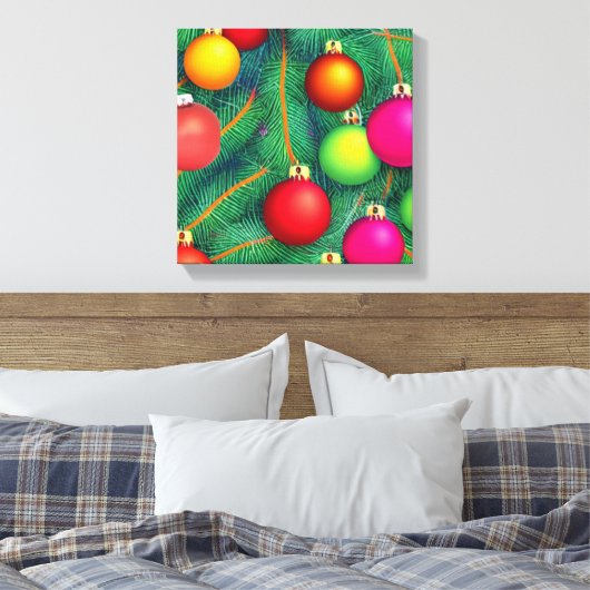 Dek de zalen canvas afdruk (Insitu (Slaapkamer))