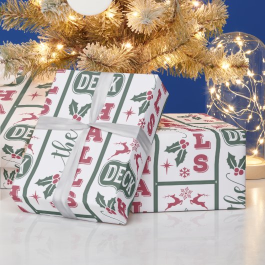 Dek de zalen kerst cadeaupapier (Feestdagen)