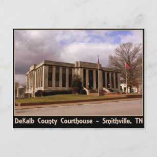 DeKalb County Courthouse - Smithville, TN Briefkaart