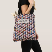 dekbed | Tumbling Blocks Antiek Patchwork-Look Tote Bag (Dichtbij)
