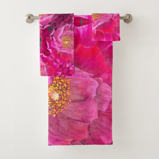 Dekdoekset - Roze woestijnRoos Bad Handdoek (Insitu)