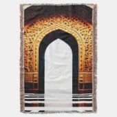 Deken gegooid voor het moslimgebed (Voorkant Verticaal)