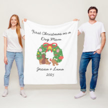 Deken met eigen naam, leuk en grappig Kerst