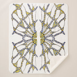 Deken - Sherpa (Doodle - Handgetrokken)