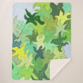 deken van abstract oerwoud (Voorkant)