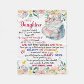 Dekens voor meisjes, naar mijn dochter (Voorkant)