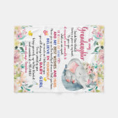 Dekens voor meisjes, naar mijn kleindochter (Voorkant (Horizontaal))