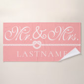 Dekhanddoek voor koraal- en witringen badhanddoek (Badhanddoek)