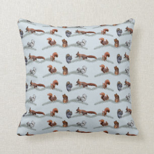 Dekhoorn Frenzy Pillow (lichtblauw) Kussen