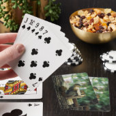 Dekhoornspatkaars Pokerkaarten (Insitu)