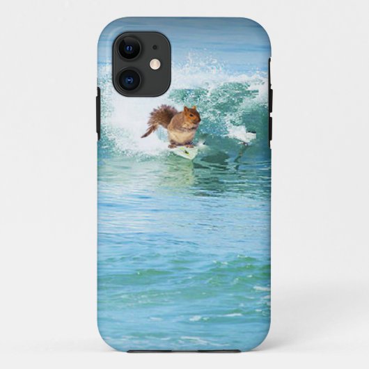 Dekhoornsurfer op het Zee Case-Mate iPhone Case (Achterkant)