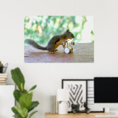 Dekhoornvaten Poster (Thuiskantoor)