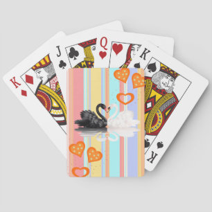 Dekkikkerriem met Oranje hartstekens afspelen Pokerkaarten