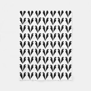 Dekking "De Zwarte Angel" Fleece Deken