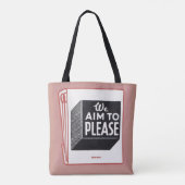 dekking in het matchbook We streven ernaar Draagtas (Achterkant)