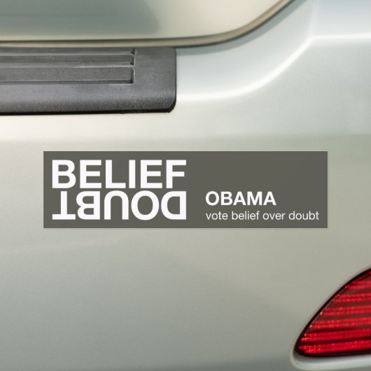 Dekking over dubbele bumpersticker (Op auto)