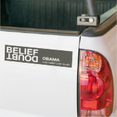 Dekking over dubbele bumpersticker (Op Truck)