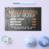 Dekking van de metalen afwasdroger van de auto flyer (Enkel)