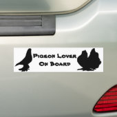Dekklever aan boord bumpersticker (Op auto)