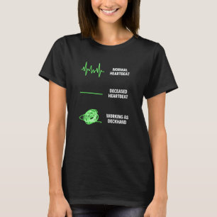 Dekknecht Roustabout Mechanisch Materieel Medewerk T-shirt