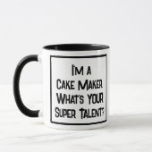 Dekmaker Super Talent. Mok met twee toonkoffie (Links)