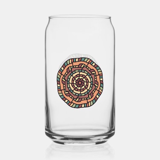 Dekokissen Blikvorm Glas (Voorkant)