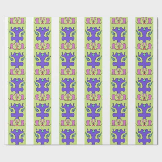 Dekokissen Cadeaupapier (Vlak)