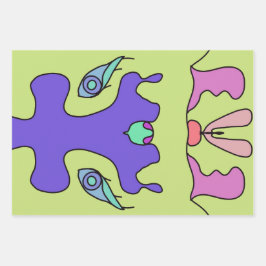 Dekokissen Inpakpapier Vel