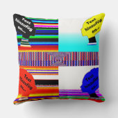 Dekokissen Kussen (Achterkant)