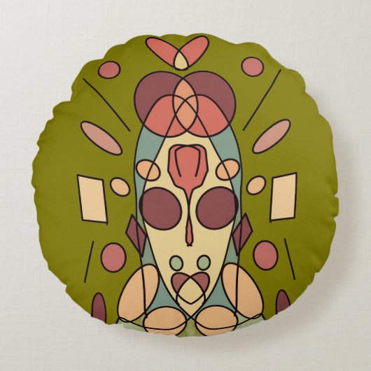 Dekokissen Rond Kussen (Voorkant)