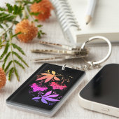 Dekorative Trauben und Blättern Sleutelhanger (Voorkant Rechts)