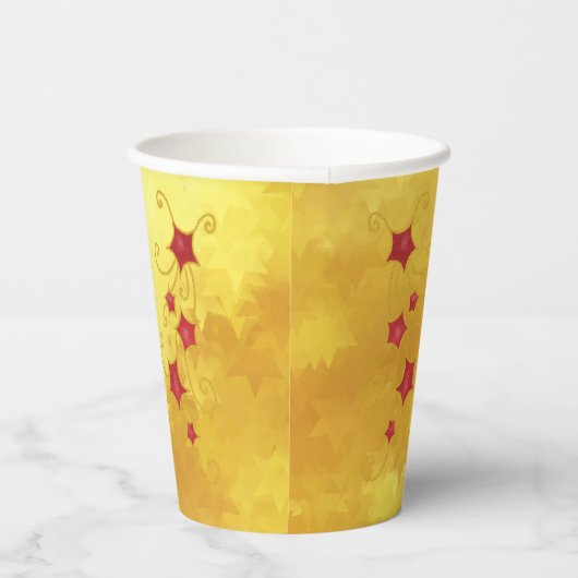 DekoStern  Papieren Bekers (Rechts)