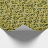 Deksel Cactus Emerging Pattern Wrapping Paper Cadeaupapier (Hoek)