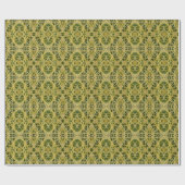 Deksel Cactus Emerging Pattern Wrapping Paper Cadeaupapier (Vlak)