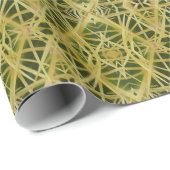 Deksel Cactus Emerging Pattern Wrapping Paper Cadeaupapier (Rol Hoek)