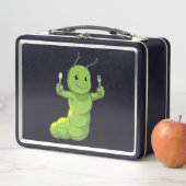 Deksel met spoon en vork (In situ)