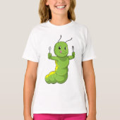 Deksel met spoon en vork t-shirt (Voorkant)