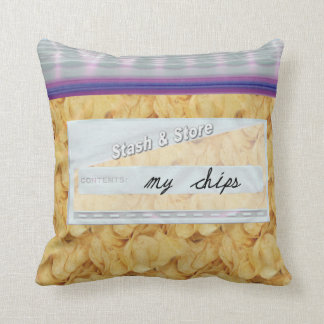 Deksel van aardappelchips Dacks Decoratief Sierkus Kussen