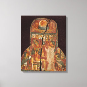 Deksel van de kist van de zangeres, Toarnemiherti, Canvas Afdruk